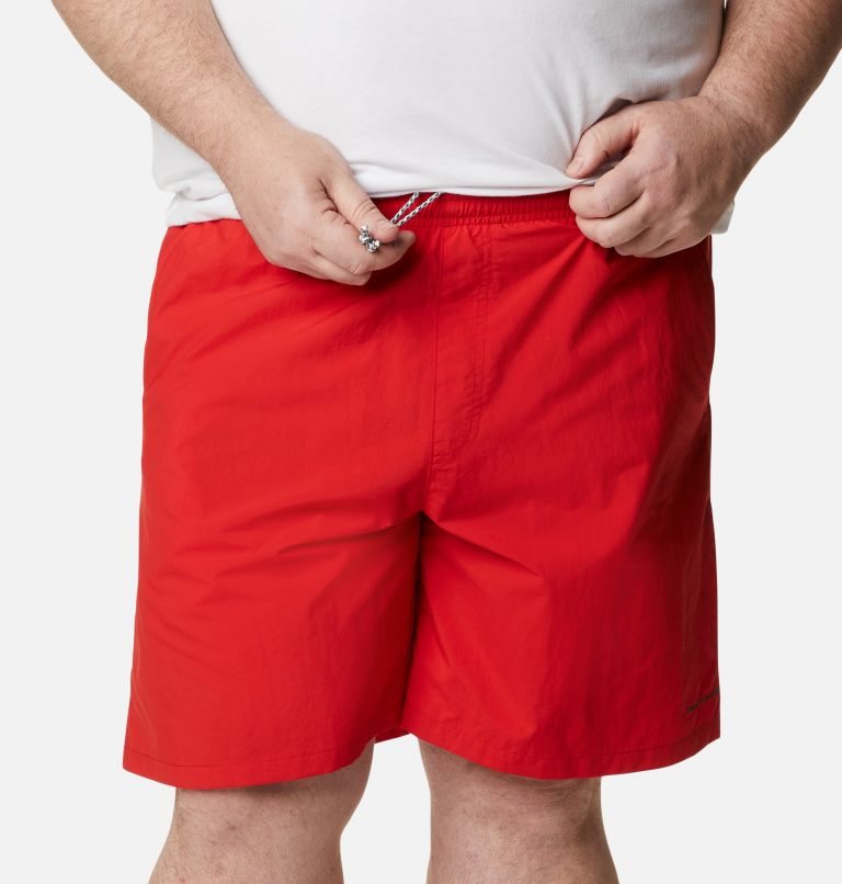 Men's Columbia PFG Backcast III Water Shorts Red | Plus Size CA-PL308